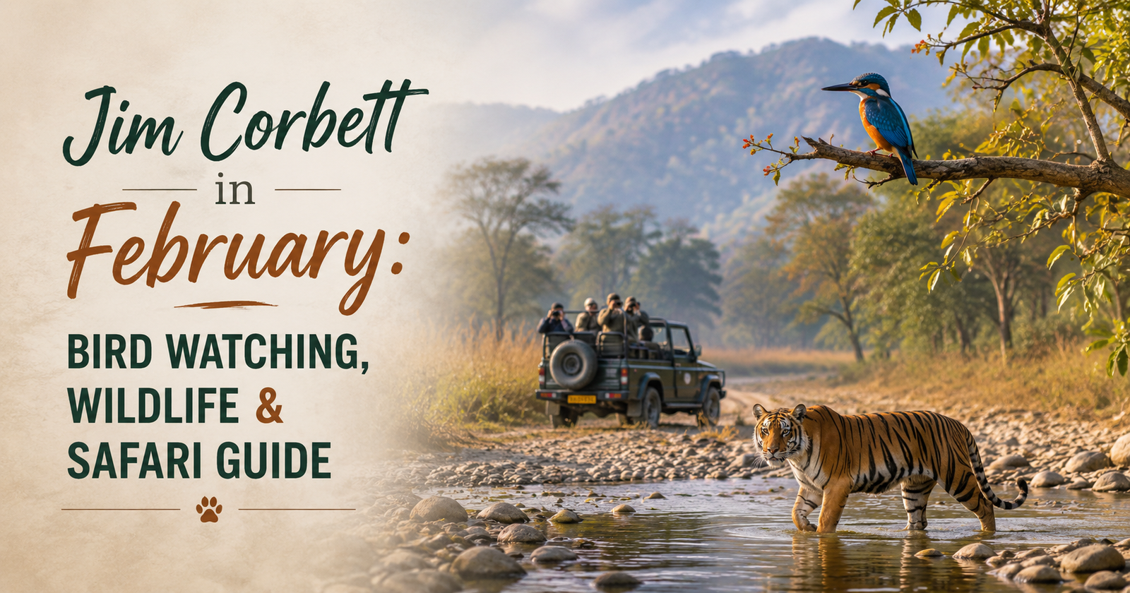 Jim Corbett in February: Bird Watching, Wildlife & Safari Guide